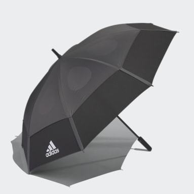 Golf zwart Double Canopy Paraplu 64"